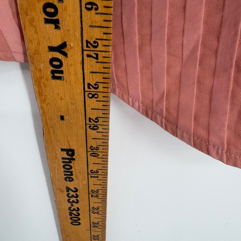 Everlane City Stripe Shirt Pink Tonal Stripe Button Down Raglan Sleeve Rose 10 - Picture 8 of 10